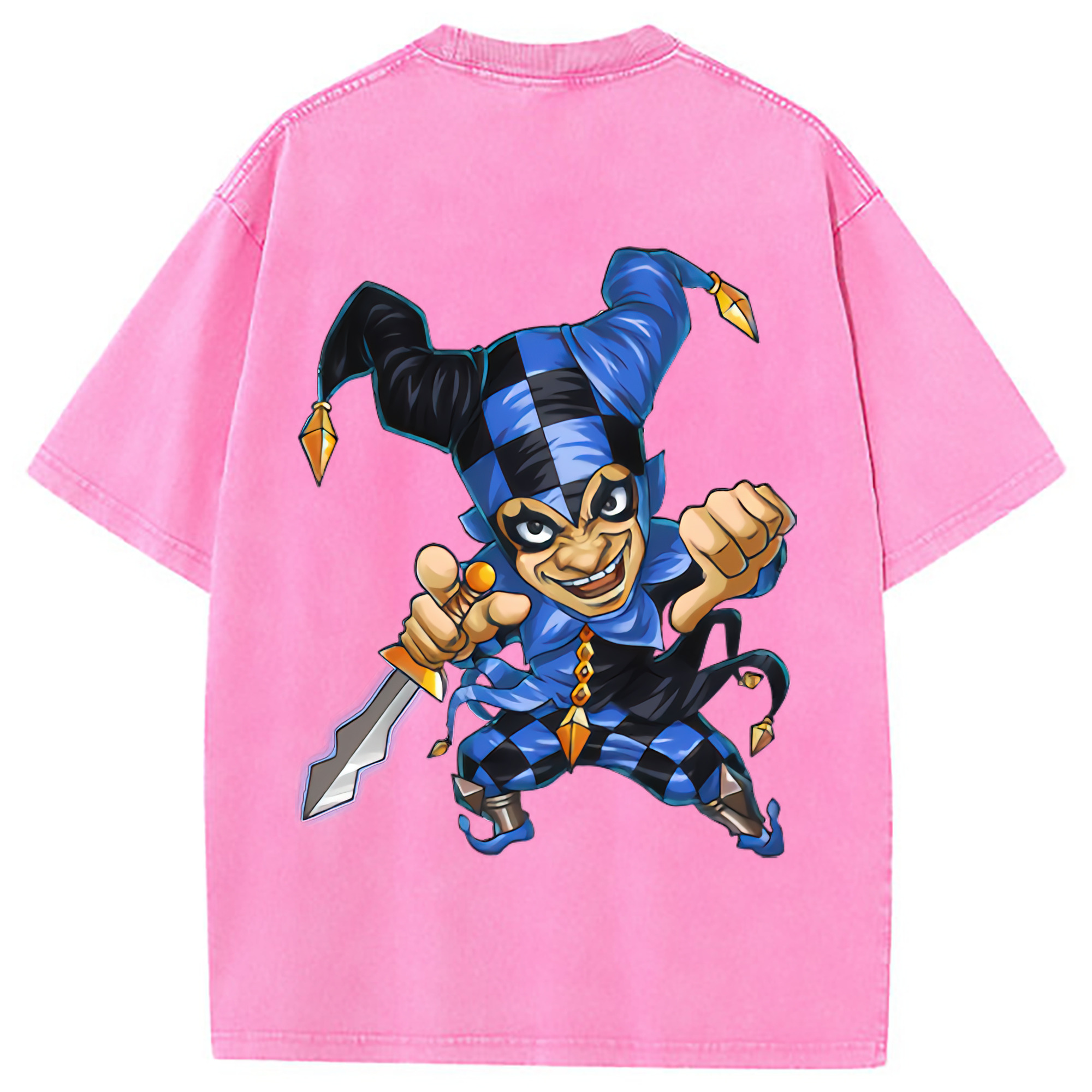 （画像用） リーグ・オブ・レジェンド League of Legends LOL 綿100% ヴィンテージ風 半袖Tシャツ（背面プリント）